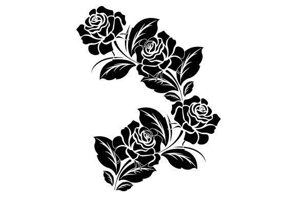 Black and White Flower: A Practical Review for Graphics & Illustrations
