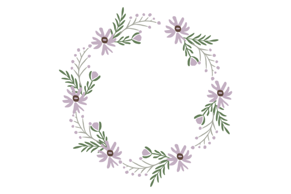 Delicate Flower Circle: Wedding Decorati