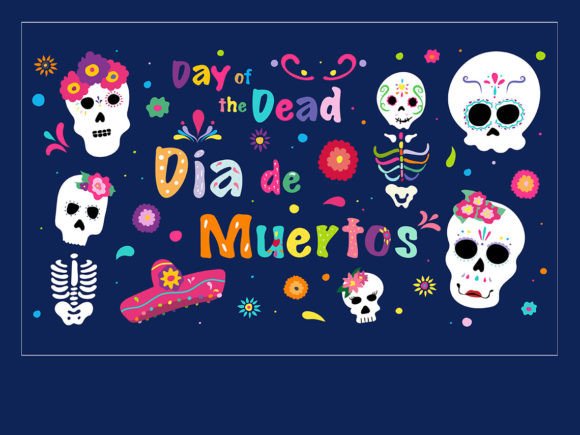 Dia De Los Muertos - Day of the Dead Graphics & Illustrations Review
