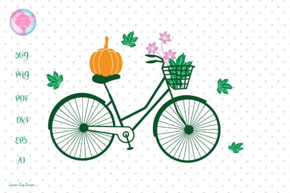 Fall Pumpkin Bicycle Svg: A Designer's Review of Freebies and Graphics