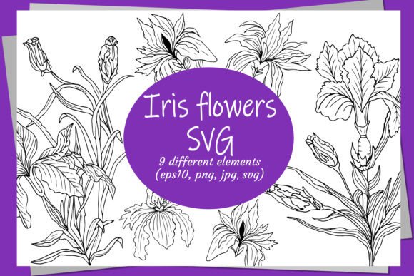 Iris Flowers SVG: A Designer's Real-World Embroidery Review